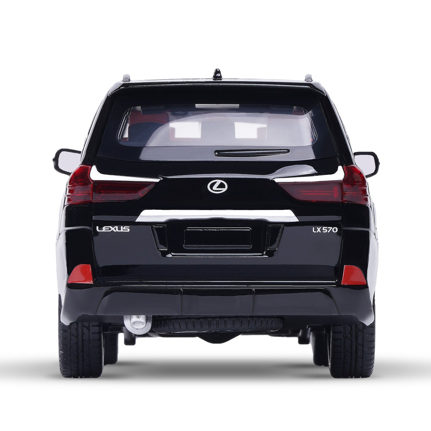 1:32 Diecast Lexus LX570 SUV Metal Car Model Toy Door Open Light Gift for Kids
