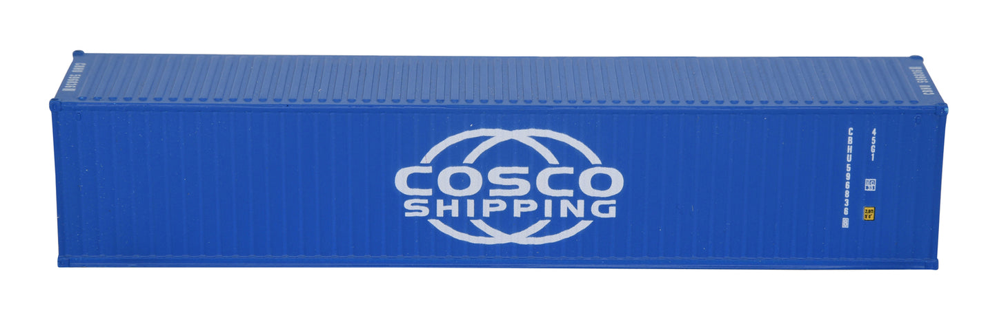 1:87 COSCO 40GP Metal Shipping Container Model Toy Home Office Decor Gift
