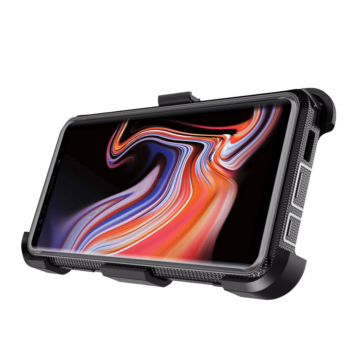 For Samsung Galaxy Note 9 Heavy Duty Clip Holder Case Cover, w/ Accessories