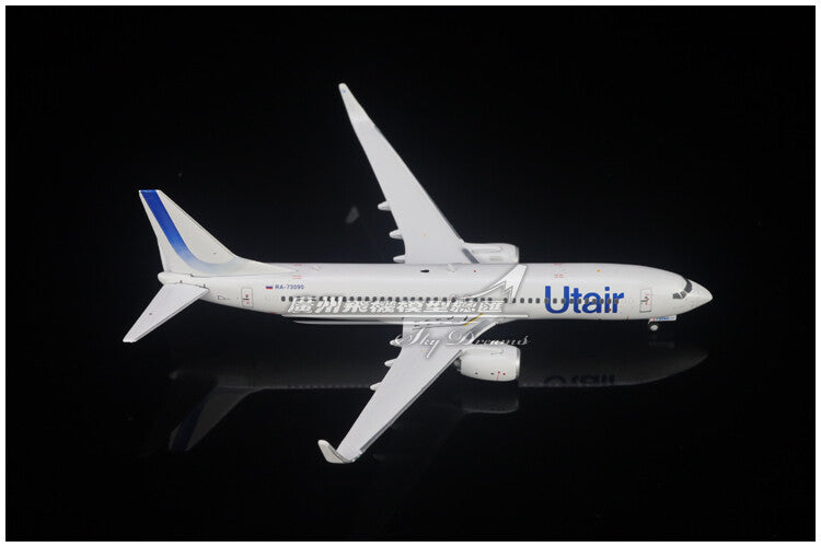 1:400 GeminiJets Utair BOEING B737-800W Airplane Diecast Plane Aircraft Model
