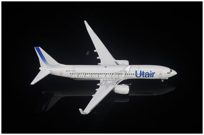 1:400 GeminiJets Utair BOEING B737-800W Airplane Diecast Plane Aircraft Model