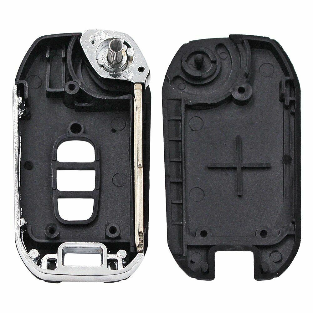 Remote Key Shell Case For Chevrolet Captiva 2006-2009 3 BTN Uncut Flip Folding
