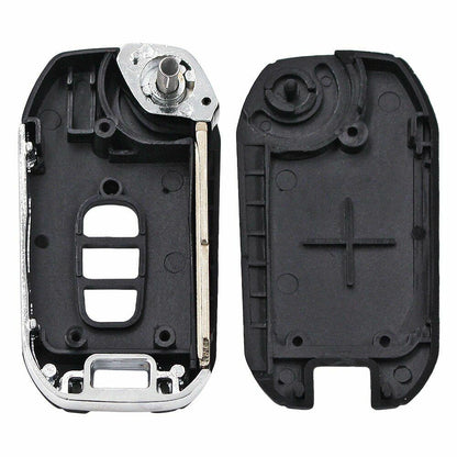 Remote Key Shell Case For Chevrolet Captiva 2006-2009 3 BTN Uncut Flip Folding