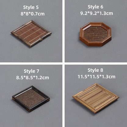 Straw Tea Mat|Coaster|Teacup Mat|Cup Pad|Tea Accessories