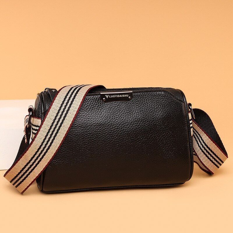 Casual Bucket Handbags Leather Vintage Shoulder Fashion Crossbody Messenger Bag