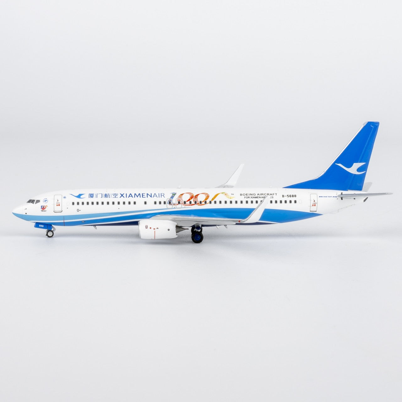 1:400 NGmodels XiamenAir B737-800 B-5688 Passenger Airplane Diecast Plane Model