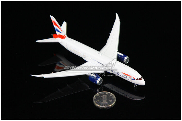1:400 GeminiJets BRITISH AIRWAYS BOEING B787-8 Airplane Diecast Aircraft Model