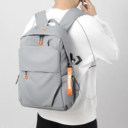 Men's Backpack Bag Travel Outdoor Sports Back Pack Youth School Bags Black