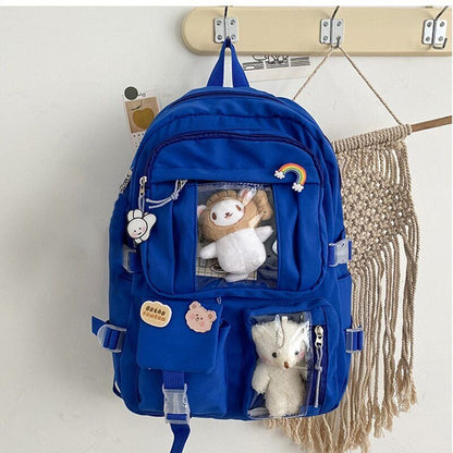 Women Backpack High School Student School Bag Girl Backpack Laptop Book