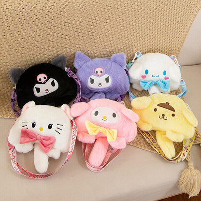 Cartoon plush HelloKitty crossbody bag cute shoulder bag doll