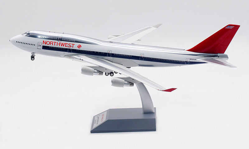 1:200 Inflight200 Northwest Airlines Boeing B747-400 Diecast Aircraft Model