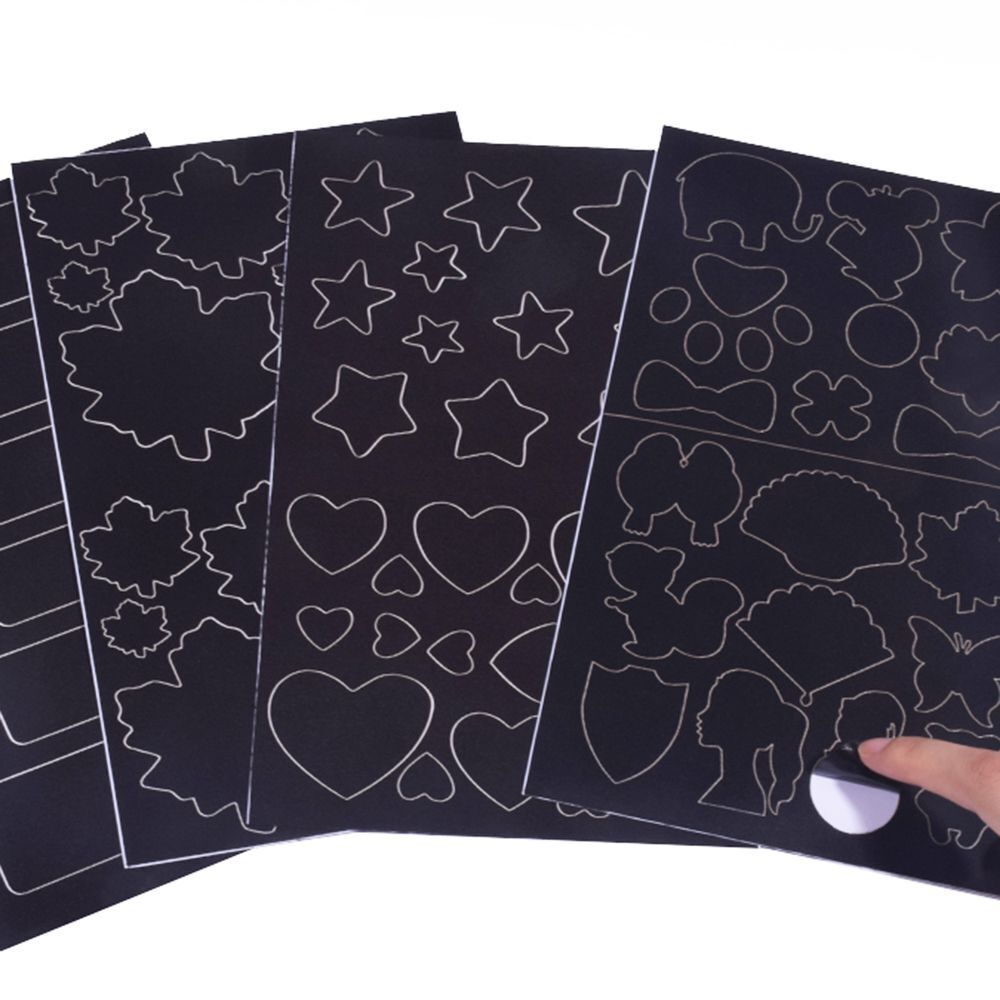 Self Adhesive Patches Various Pattern Repair Washable Stick On Clothing Sticker