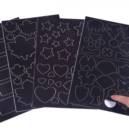 Self Adhesive Patches Various Pattern Repair Washable Stick On Clothing Sticker