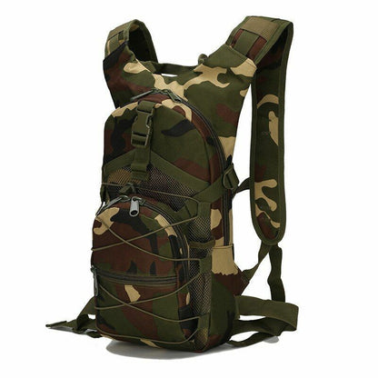15L Tactical Backpack 800D Oxford Hiking Outdoor Cycling Camping Bag 45*24*12 CM