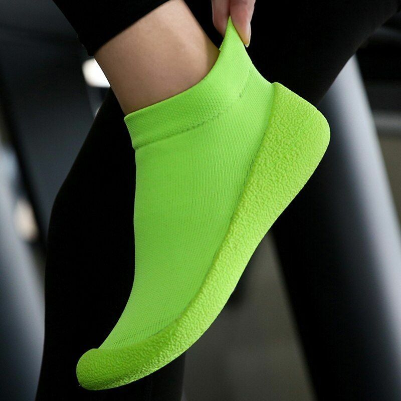 Indoor Fitness Shoes Elastic Ankle Barefoot Treadmill Footwear Three-color Yoga