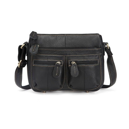 25*18*7 CM Leather Women Messenger Bags Small Shoulder Bag Vintage Crossbody 1PC