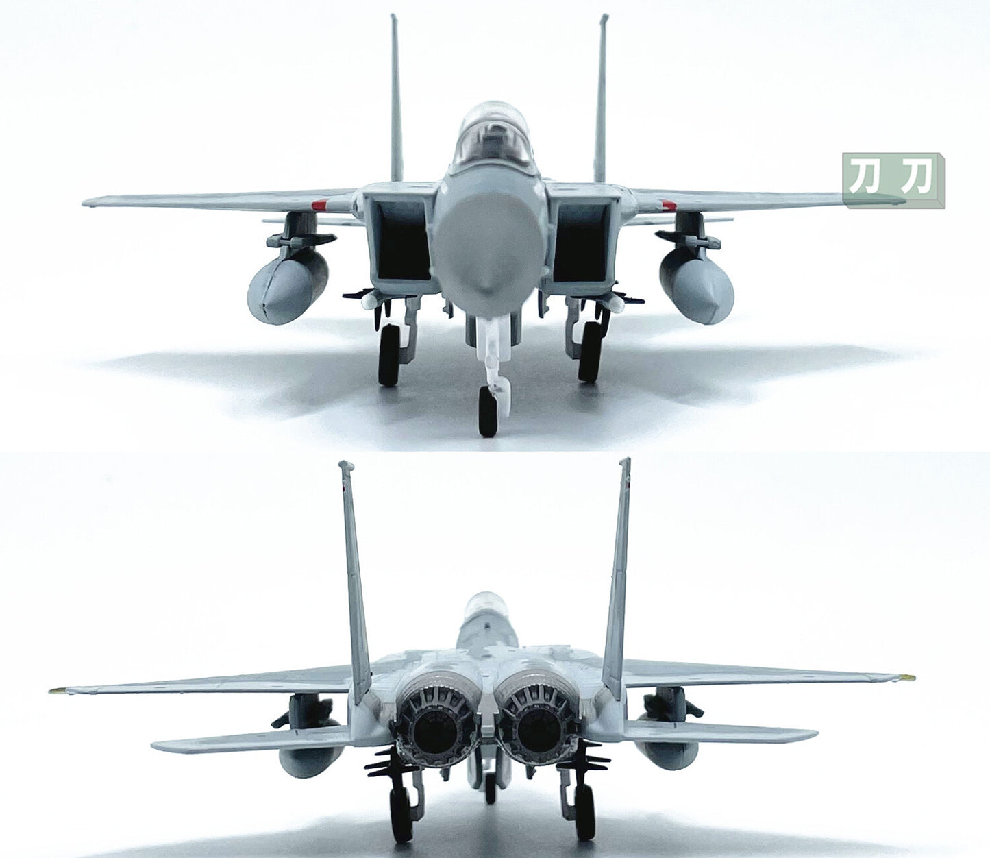 1:100 20CM AMER USA F-15C Fighter Plane Airplane Diecast Military Aircraft Model