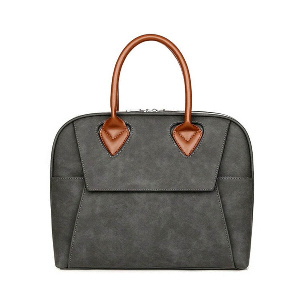 15.6“ Womens Girl Laptop Leather Bag Briefcase Work Bag Large Office Handbag