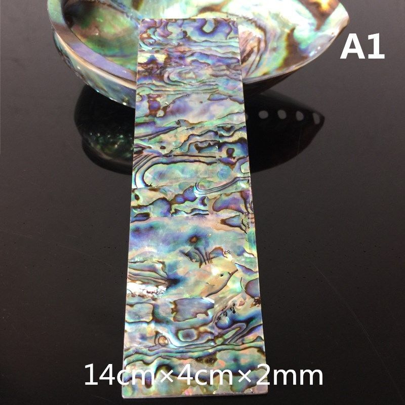 Abalone Shell Sheets Furniture Inlay Musical Instrument Accessories 14cm×4cm×2mm