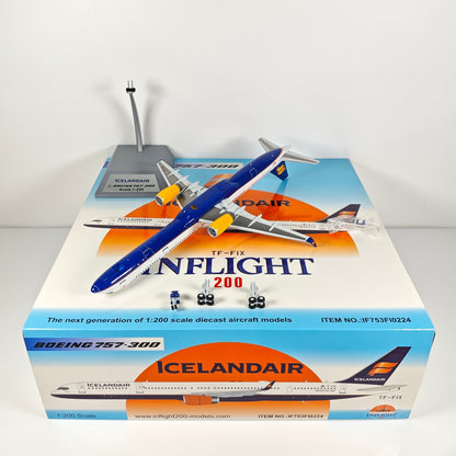 1:200 InFlight Icelandair Boeing 757-300 Passenger Airplane Diecast Plane Model
