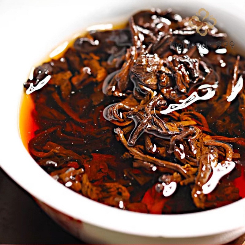 357g 2007 Yunnan Pu'er Tea Ripe Puerh 18 Year Aged Banzhang Seven Sons Cake