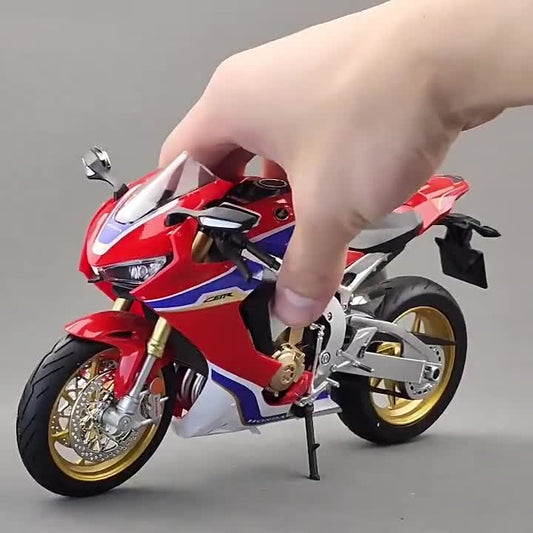 1/9 Honda CBR1000RR HRC Motorcycle Model Diecast Toy Car for Boys Toys Black