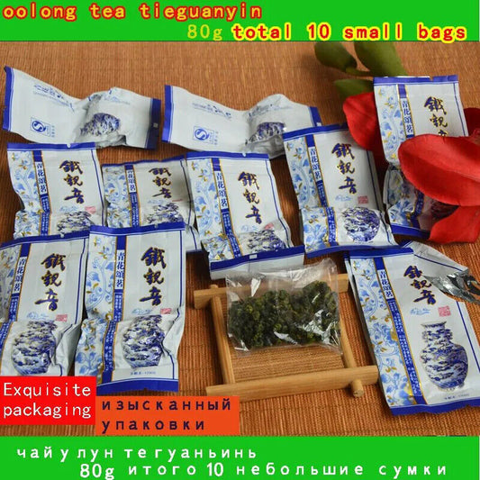 Top Grade Oolong Tea Vacuum TieGuanYin Tea Organic Natural Health Care 80g