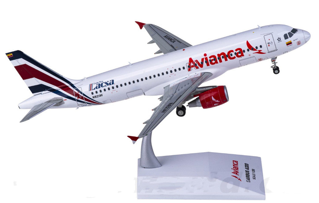 1:200 JC Wings Avianca AIRBUS A320 Passenger Airplane Diecast Aircraft Model