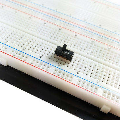 Mini Slide Switch SPDT - Fits on Breadboard (0.1" Lead Spacing), 12mm x 4mm