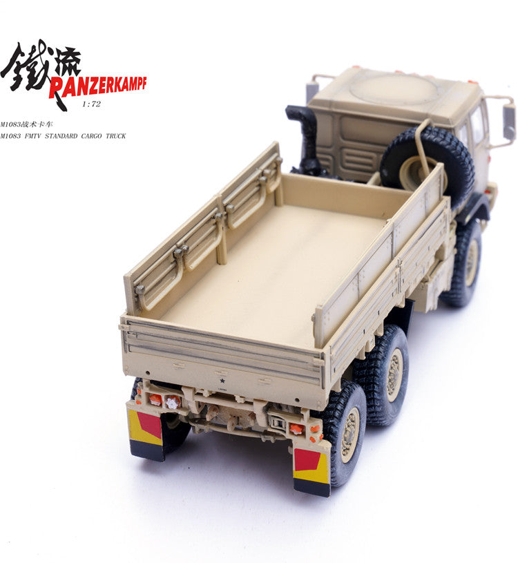 PANZERKAMPF 1/72 US FMTV M1083 Tactical Truck Model Desert Steerable Front Wheel