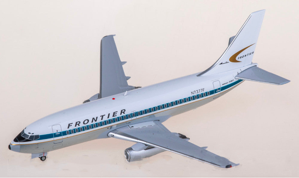 1:200 JC Wings Frontier Airlines B737-200 Airplane Diecast Aircraft Plane Model
