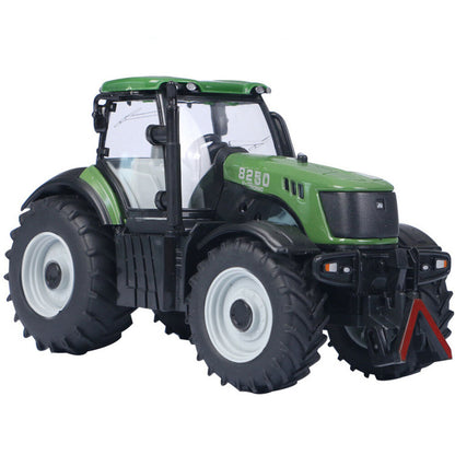 1:30 Farm Tractor Toy Diecast Farm Toys Vehicle with Sound for Kids Gifts Green