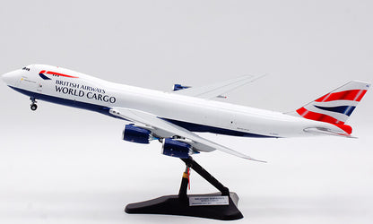 1:200 JC Wings British Airways Boeing B747-8F Airplane Diecast Aircraft Model