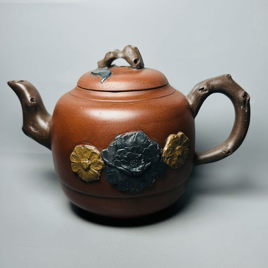 Vintage Chinese Yixing Purple Clay Teapot Zisha Ceremony Teaware Collection Rare