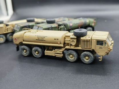 1/72 US Army HEMTT M978 A4 Tank Truck NATO Tricolor Desert Truck Model Finished