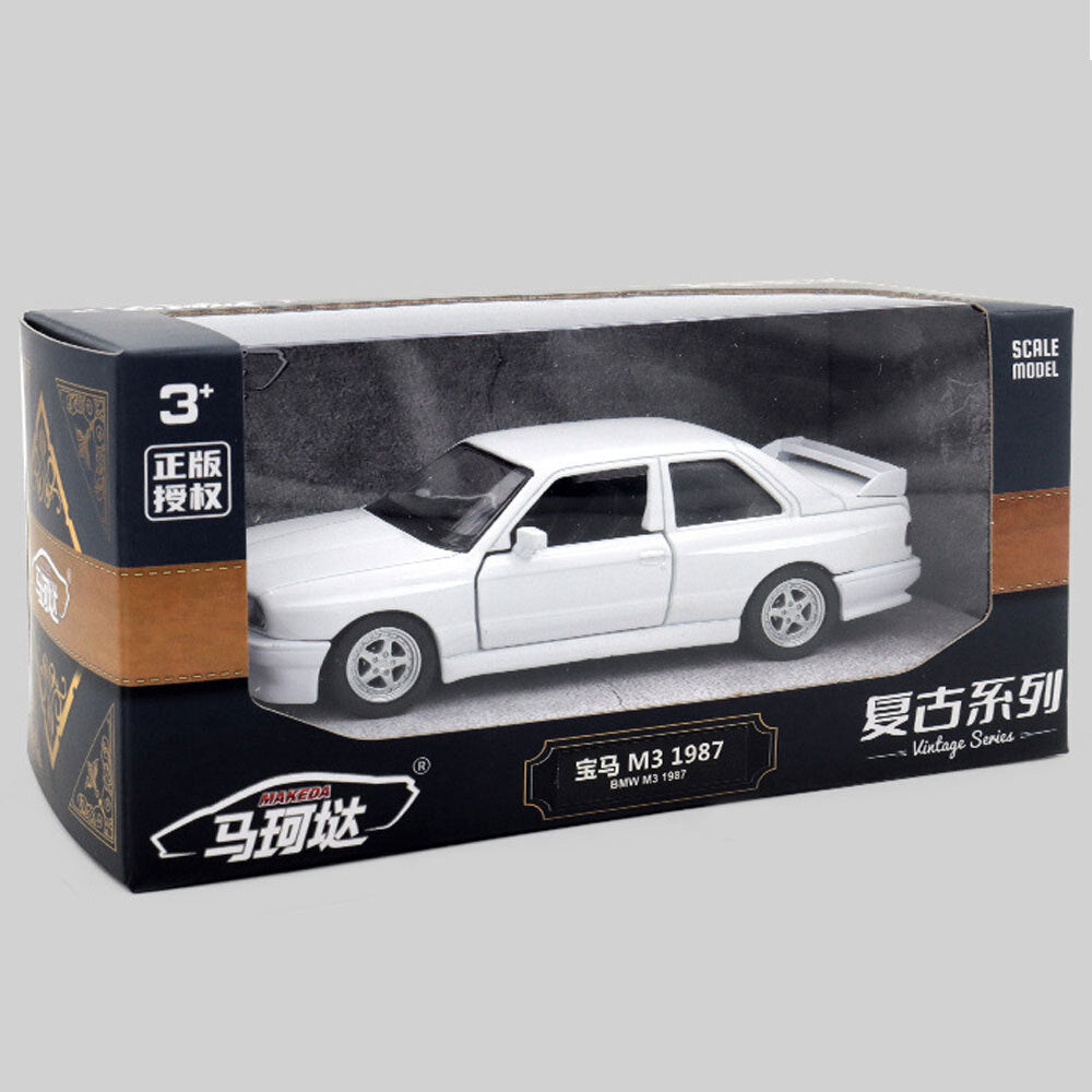 1/36 BMW M3 Model Car Metal Diecast Toy Vehicle Boys Toys Kids Gifts Doors Open