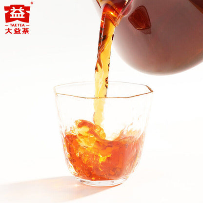 2021 Lao Cha Tou TAETEA Dayi Ripe Pu Er Cha Tou Old Brick Shu Puer Tea 250g 2101