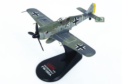 1:72 GERMANY LEGION FOCKE-WULF FW190A Fighter Aircraft Diecast Airplane Model