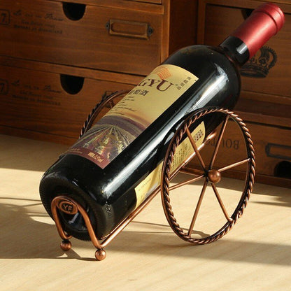 Creative Wine Bottle Racks Metal Decor Display Shelf Home Kitchen Bar Accessory