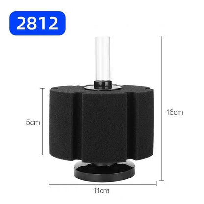 Aquarium Filter Fish Tank Air Pump Skimmer Biochemical Sponge Filtering Material