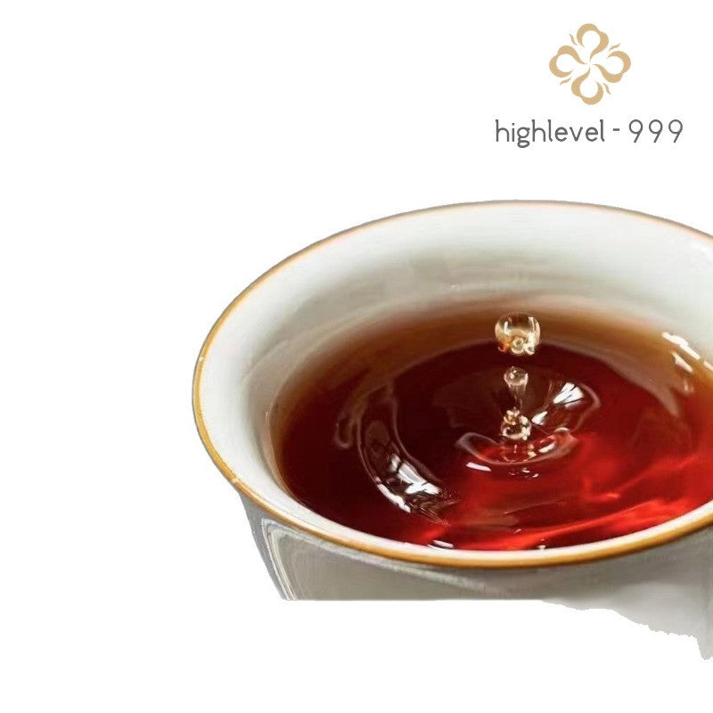 Laobanzhang Bingdao Ripe Pu'er Tea Cake 357g Seven Son Cake Yunnan Storage