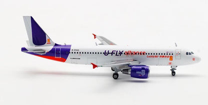 JC Wings Lucky Air U-FLY alliance AIRBUS A320 B-6943 1/400 diecast plane model