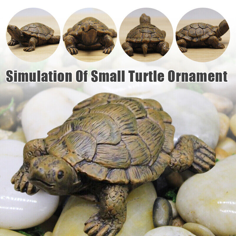 Garden Decor Resin Turtle Statue Outdoor Sculpture Ornament Home Lawn Patio Yard