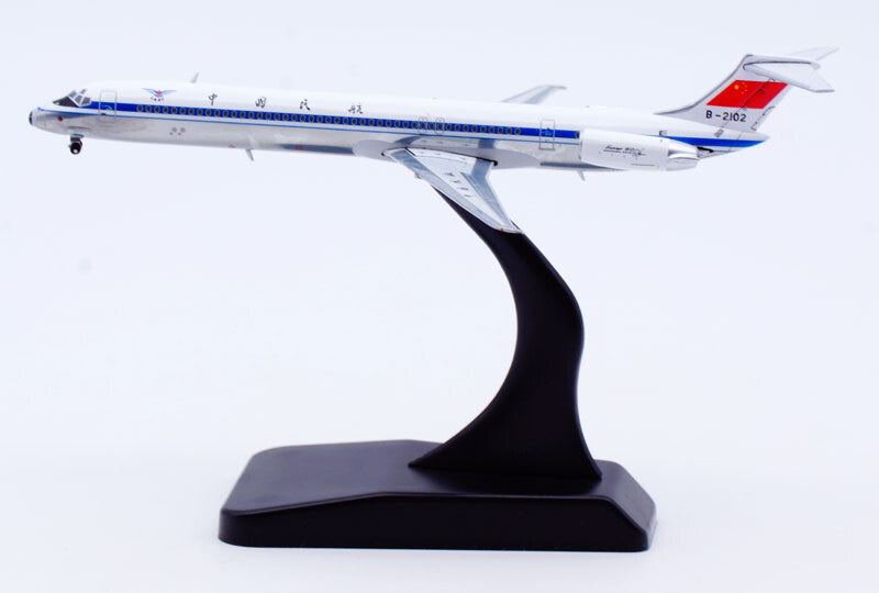 1:400 JC Wings CAAC China Airlines MD Douglas MD-82 Diecast Aircraft Model