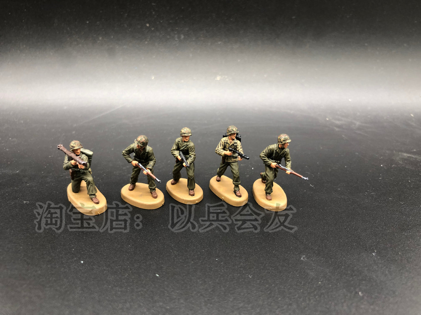 1: 72 5Pcs World War II United States Marine Corps Soldier Model