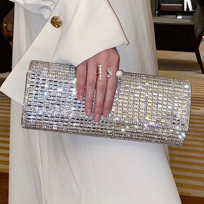 Purse Handbag Rhinestone Women's Party Evening Bag Wedding Shoulder Bag