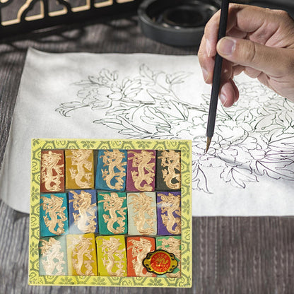 15 Pieces Painting Ink Stick Calligraphy Painting Traditional Chinese