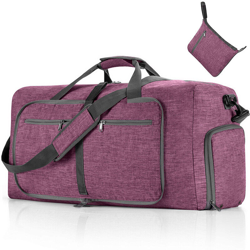 65L 85L Large Waterproof Travel Duffle Bags Portable Sports Gym Luggage Bag