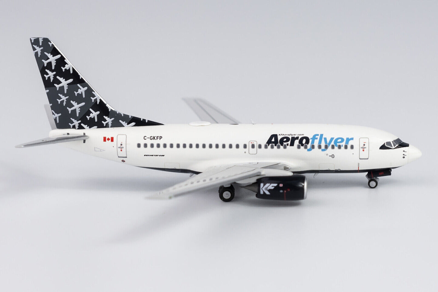 1:400 NG Model Aeroflyer BOEING 737-600 Passenger Airplane Diecast Plane Model