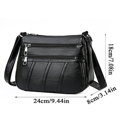 Women PU Leather Crossbody BagsTote Bags Shoulder Bag Travel Bags Large Capacity